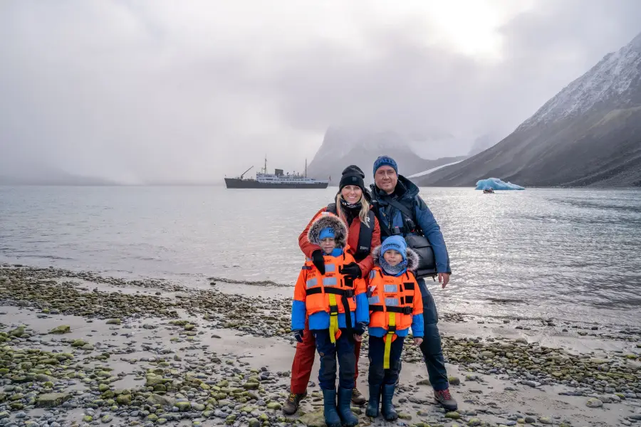Špicberky - loď Nordstjernen